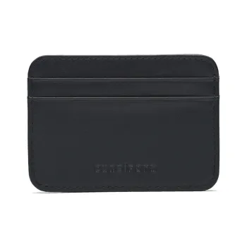 Cuneiform Cow Leather Card Holder Unisex Multicolor