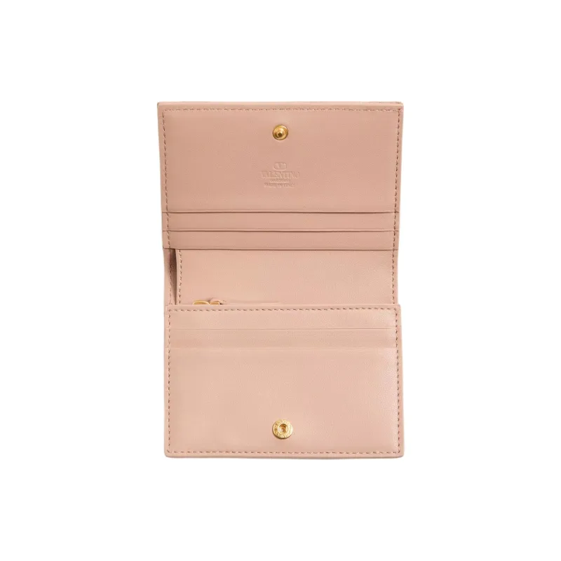 Valentino GARAVANI Leather Wallet Women's Rose Cinnamon-3