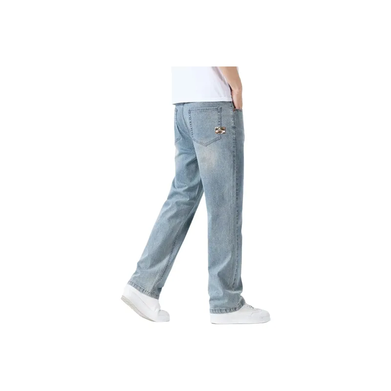 NVRFRGT Jeans Unisex Vintage Blue-1