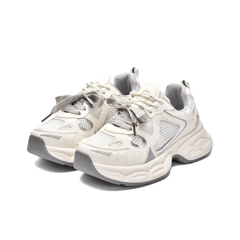 MISTERY Breathable And Lightweight Low Top Chunky Sneakers Women's-2