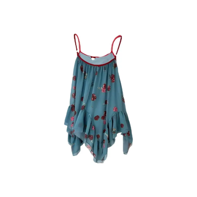 DOKZB Camisoles Women's Blue-1