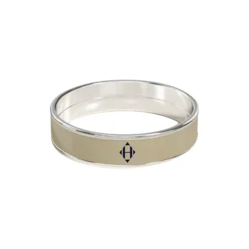 HERMES Enamel Gold plated Rings Women's Gold