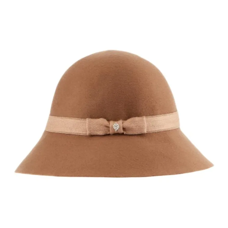 HELEN KAMINSKI Cashmere Bucket Hats Unisex Camel-2
