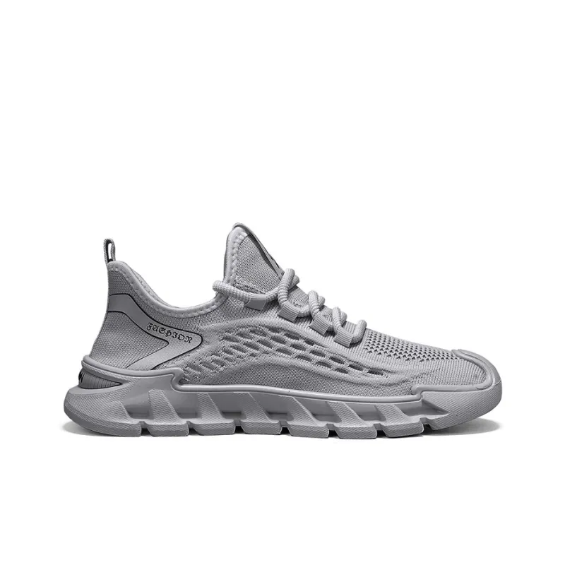 SUPEREDGE Breathable Lightweight Rebound Low Top Casual Shoes Men's-1