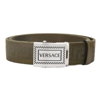 FANSIZHE Polyester Belt Men's Green 4CM