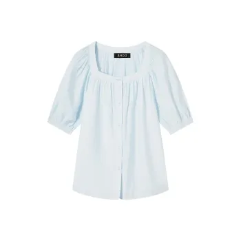 AHDO Shirts Women's Aqua Blue