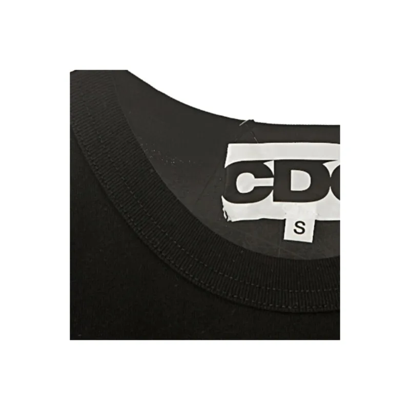CDG T Shirts Unisex Black-2