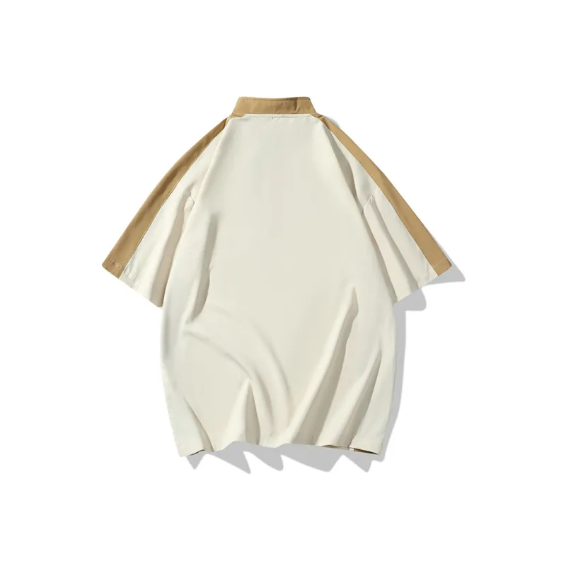 SNOW FLYING T Shirts Men Beige-1