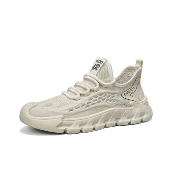 SUPEREDGE Breathable Lightweight Rebound Low Top Casual Shoes Men's
