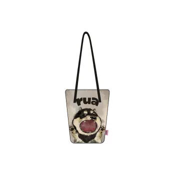 Perfect Styles Diagonal Corn Short Plush Shoulder Bag Medium Size Women's