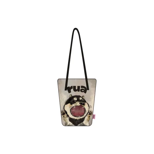 Perfect Styles Diagonal Corn Short Plush Shoulder Bag Medium Size Women's
