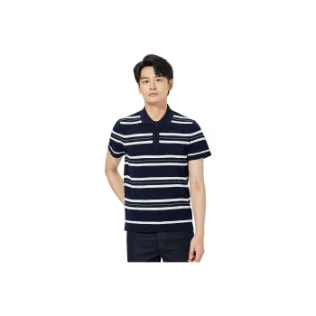 LESS IS MORE Polo Shirts Men Deep Navy Blue 25XTX5031S