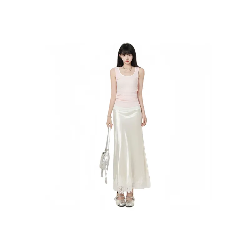 YINLEI Casual Long Skirt Women's-0