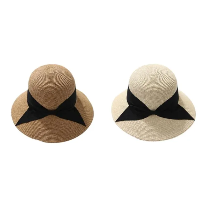 JEANSWEST Paper Reed Sun Protection Hats Women's-2