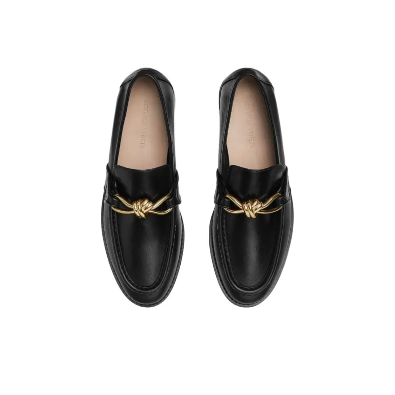 Bottega Veneta Astaire Loafers Women's Black-3