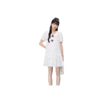 ZIHAN Short Sleeved Dress Women's