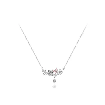 BLANK IN BLANK Zircon Necklaces Women's