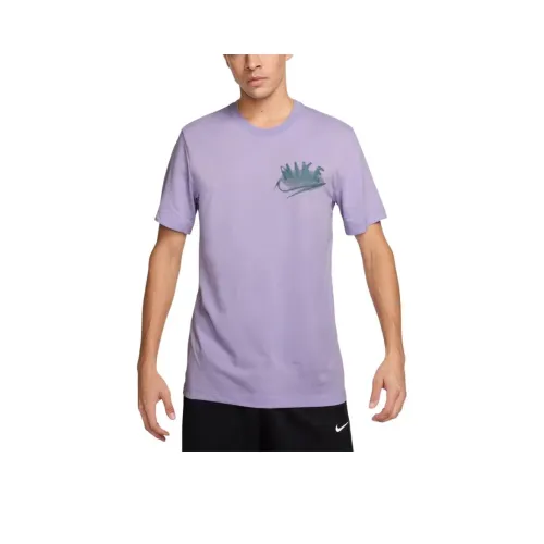 T-shirt a fiori Blu