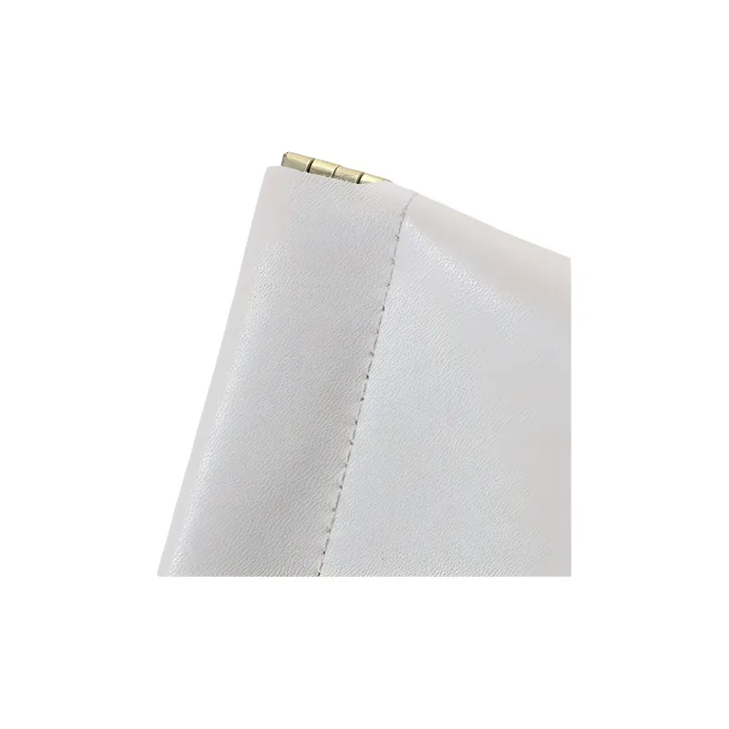 OUZIHUANG PU Eyeglass Pouch Medium Size Unisex White/Pink/Brown/Black-3