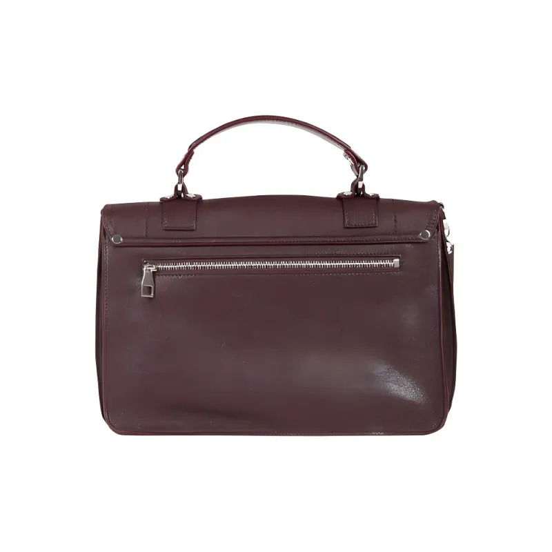 PROENZA SCHOULER Lambskin Shoulder Bag Crossbody Bag Handbag Women's Burgundy-2