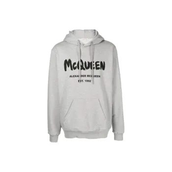 Alexander McQueen Logo print Hoodie