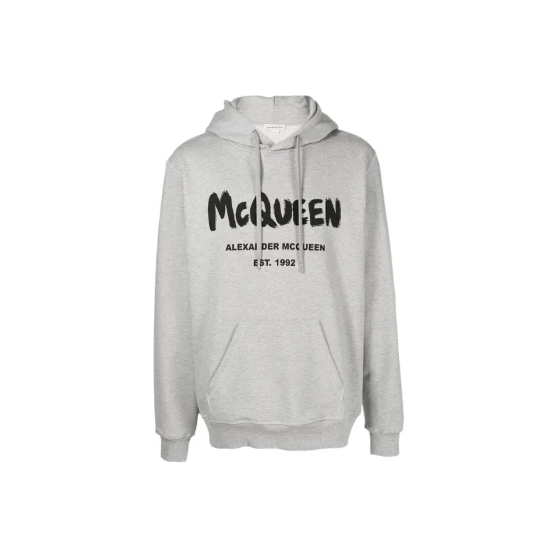 Alexander McQueen Logo-print Hoodie-0