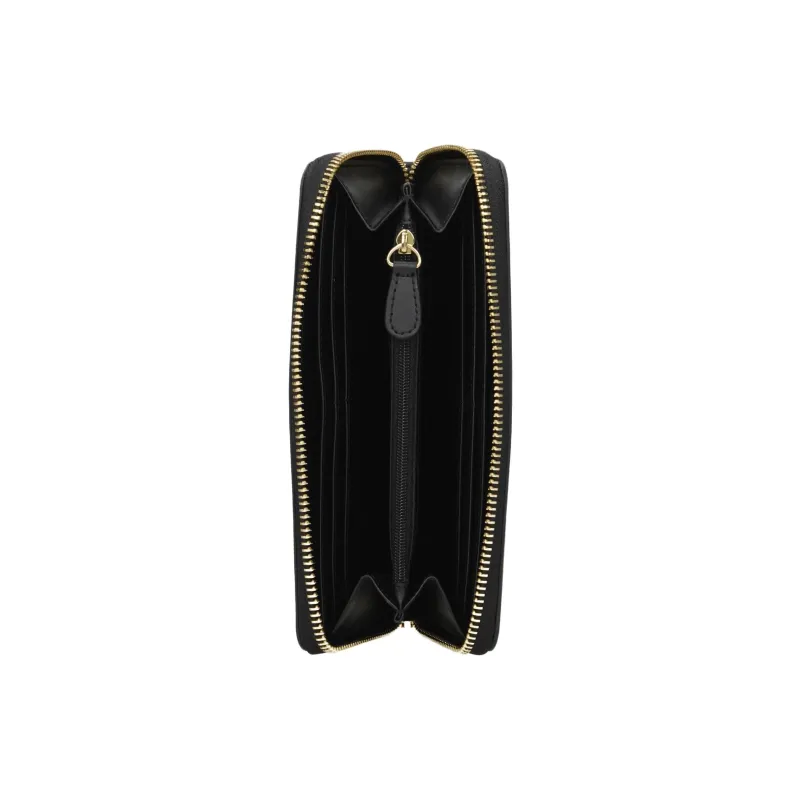 LOVE MOSCHINO PU Polyurethane Wallet Women's Black-2