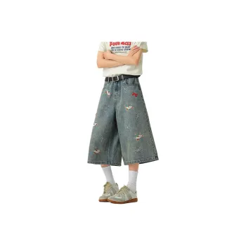 PANDA ADEVIL Denim Shorts Unisex