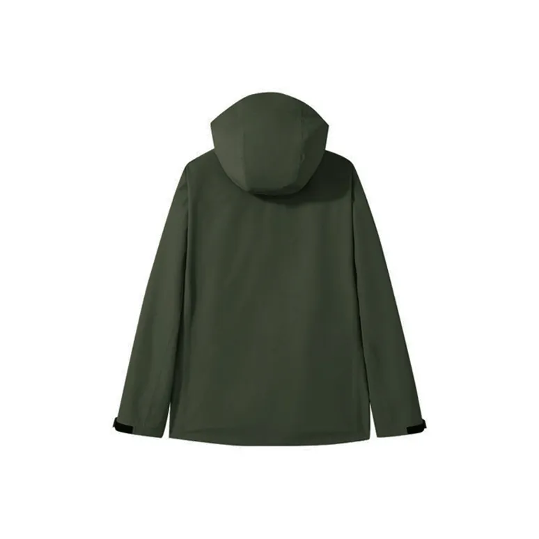 PIONEER CAMP Water-Resistant Windproof Breathable Wear-Resistant Warm Water-Repellent Windbreaker Jacket Unisex-91