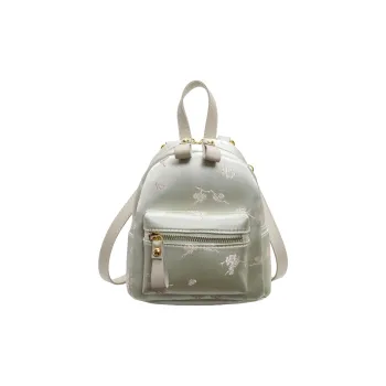Yalu Canvas One Shoulder Crossbody Backpack Women's Black/Ecru