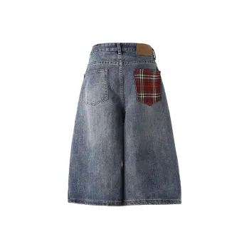 TELENT Denim Shorts Unisex Blue