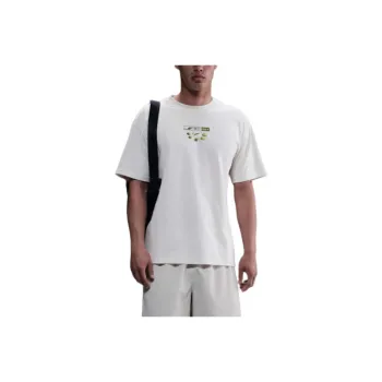 Nike Clothing T Shirts Men Gray White