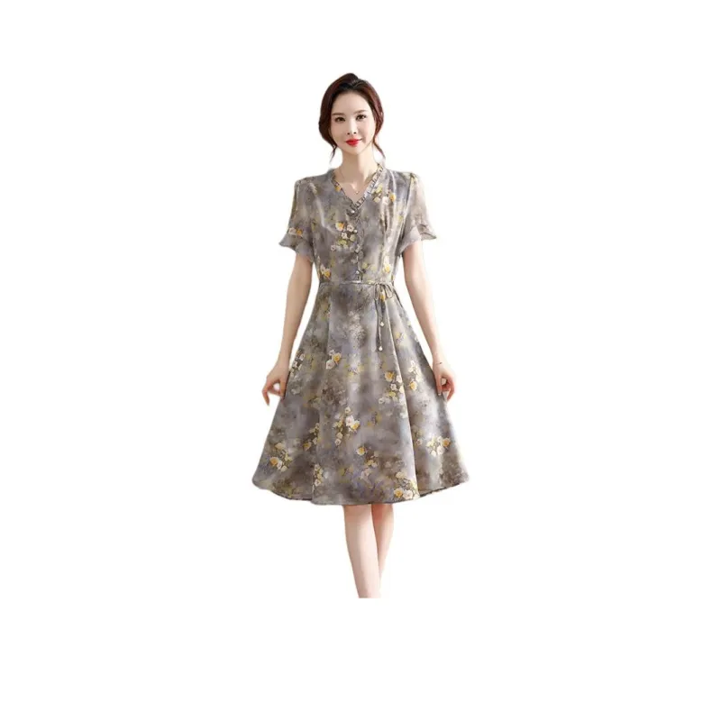 Yalu Short Sleeved Dress Women's-1