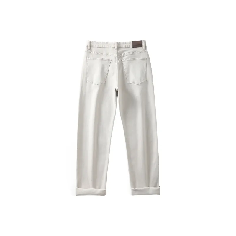 Jeep Jeans Unisex Gray White-1