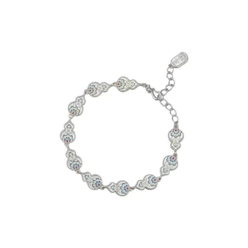 AITAO 999 Fine Silver Pure Silver Bracelets Women's-0