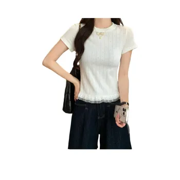 HTHK T Shirts Women's White