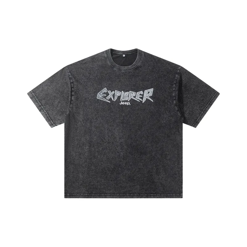Jeep Yao Series T Shirt Unisex Black-1