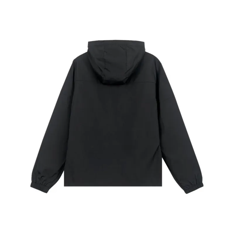 QIAODAN Trench Coat Women's Black-1