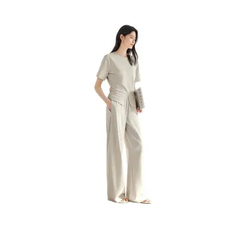 IHIMI Casual Suits Women's Moon White