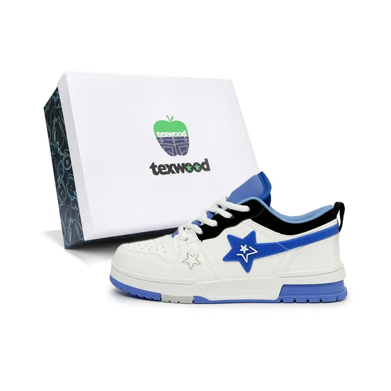 TEXWOOD Abrasion Resistant Balance Lightweight Low Top Skateboard Shoes Unisex Box-0