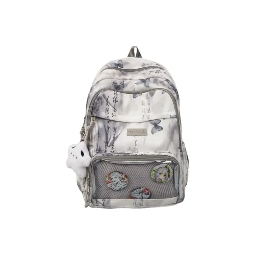 Travel Corduroy Backpack Unisex Gray/Pink/Khaki/Yellow/Blue/Green