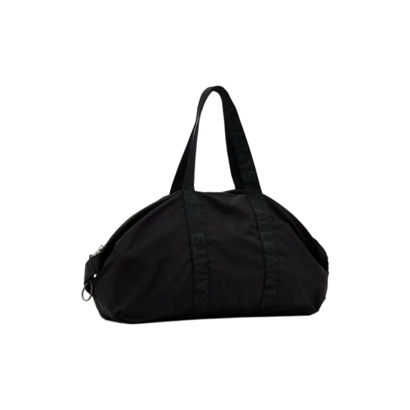 ALLSAINTS Polyester Shoulder Bag, Crossbody Bag, Handbag Men's Black-2