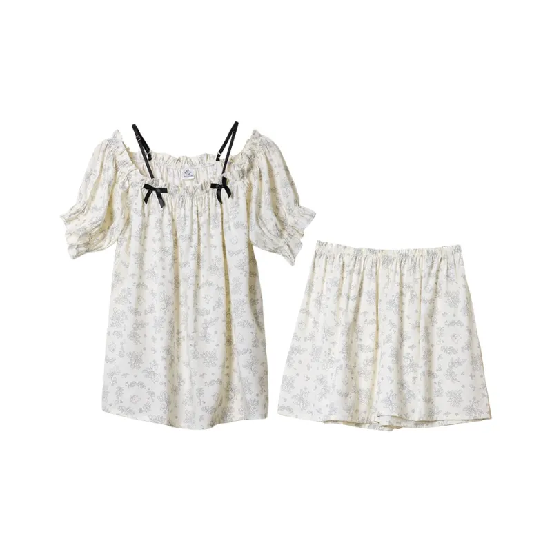 The Temptation Of The Muse Pajama Set Women's-6
