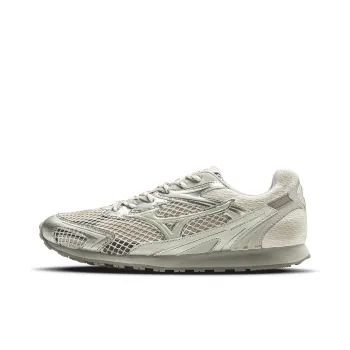 Mizuno LG 60S Low Top Casual Shoes Unisex Waffle Gold