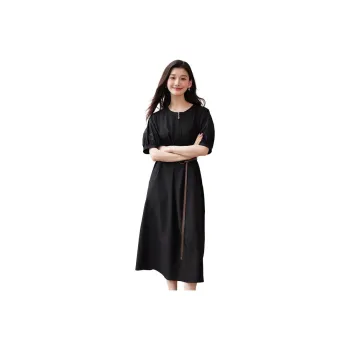 Yi Mengyuan Short Sleeved Dress Women's