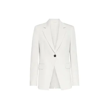 Brunello Cucinelli Single Breasted Blazer