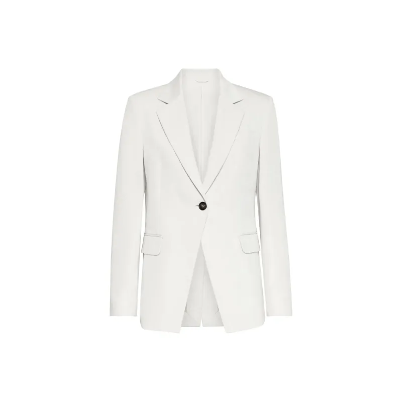 Brunello Cucinelli Single Breasted Blazer-0