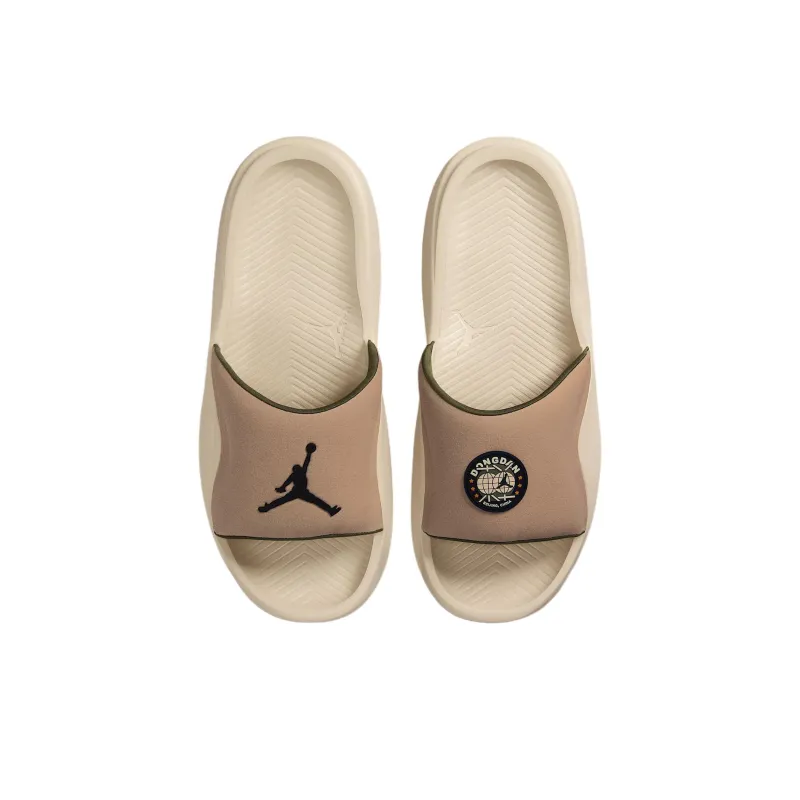 Jordan Franchise Slip Resistant Abrasion Resistant Slide Slippers Unisex Brown-2