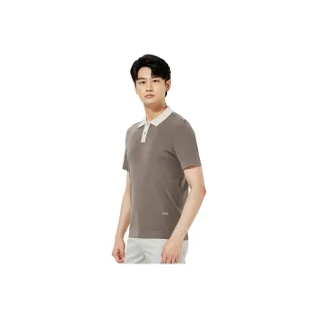 LESS IS MORE Polo Shirt Men's Light Taupe