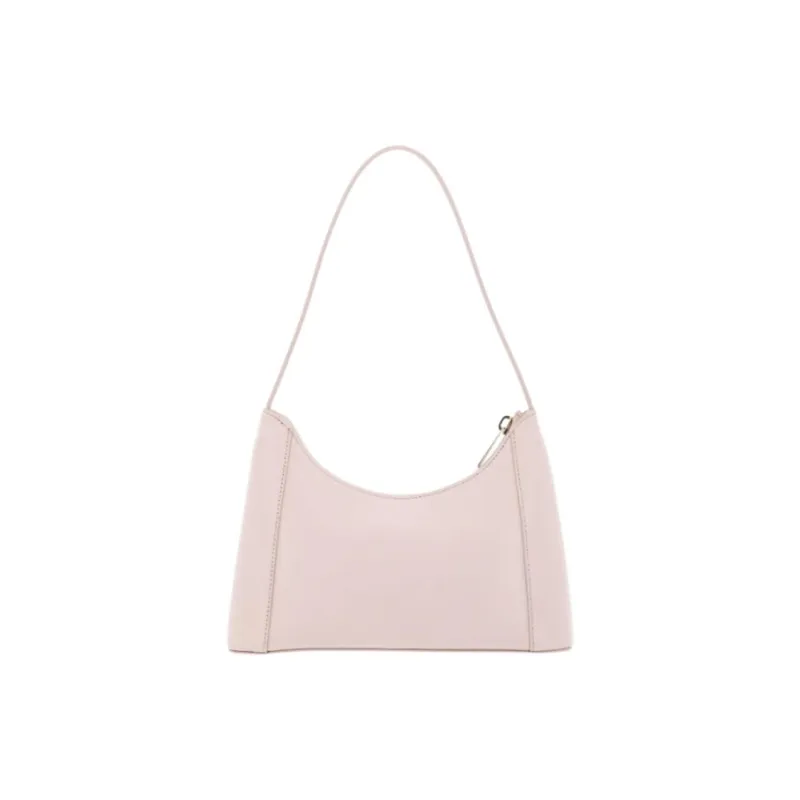 Furla Diamante Leather Shoulder Bag Mini Women's Pink-3